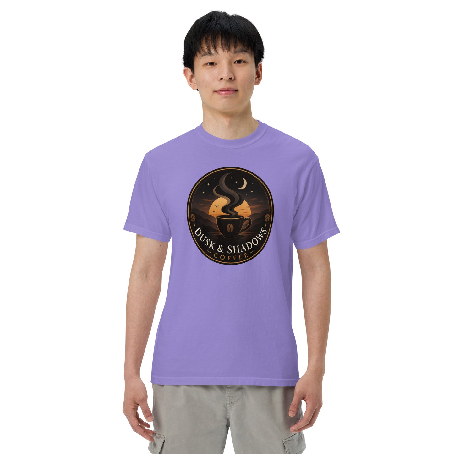 Unisex garment-dyed heavyweight t-shirt