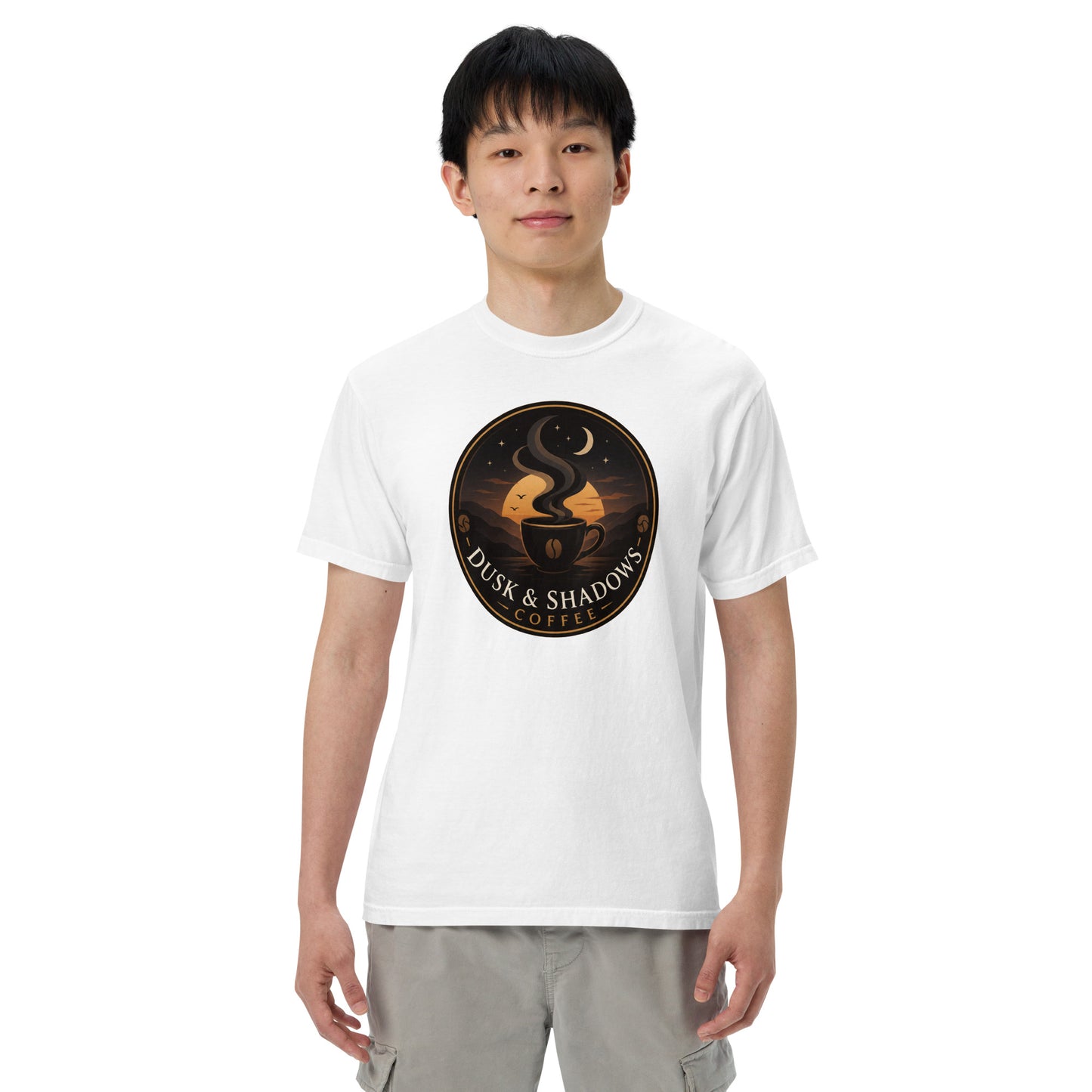 Unisex garment-dyed heavyweight t-shirt
